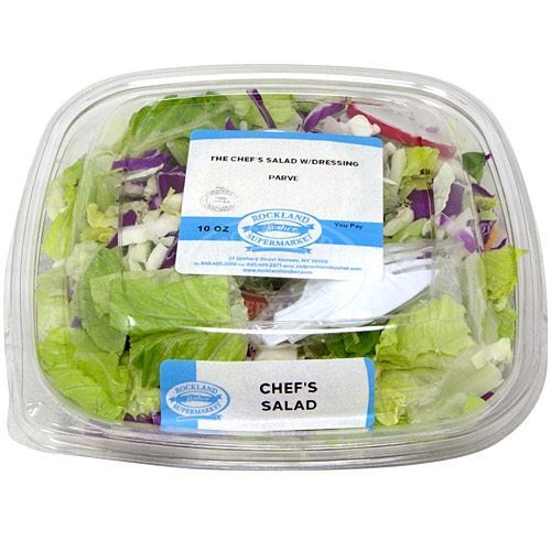Rockland The Chef'S Salad W/Dressing