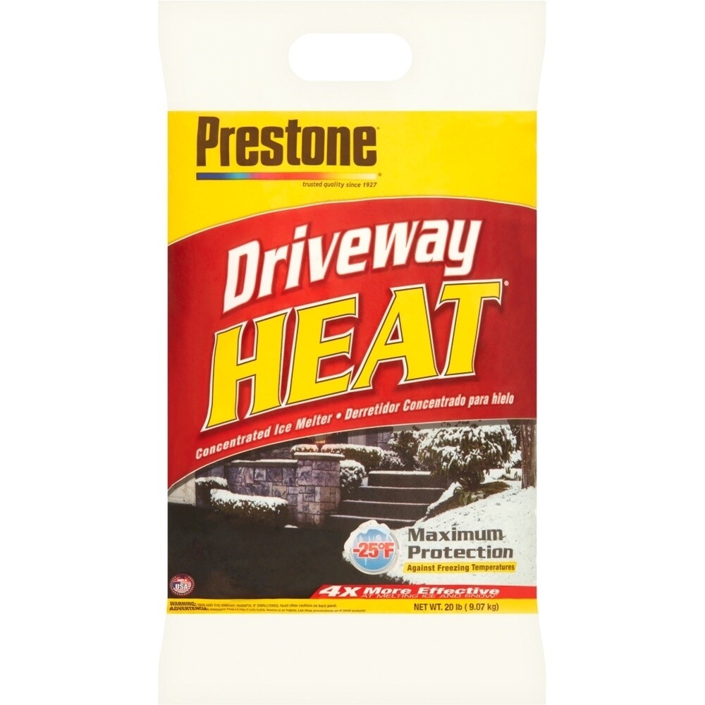 Prestone Ice Melt Calcium Chloride, 20 Lb