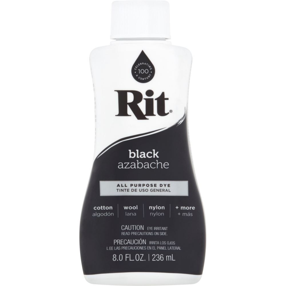 Phoenix Brands Rit Dye Liquid Black, 8 Oz