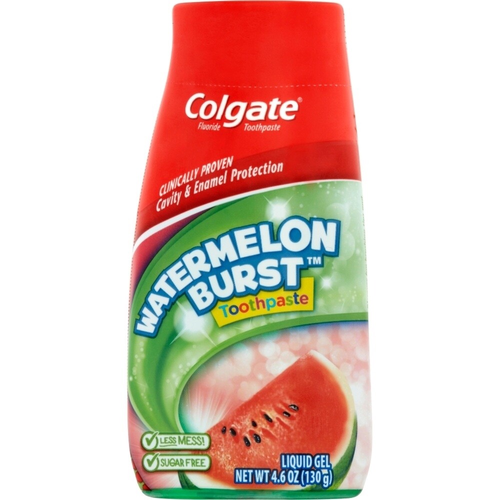 Colgate Watermelon Liquid Toothpaste Gel, 4.6 Oz