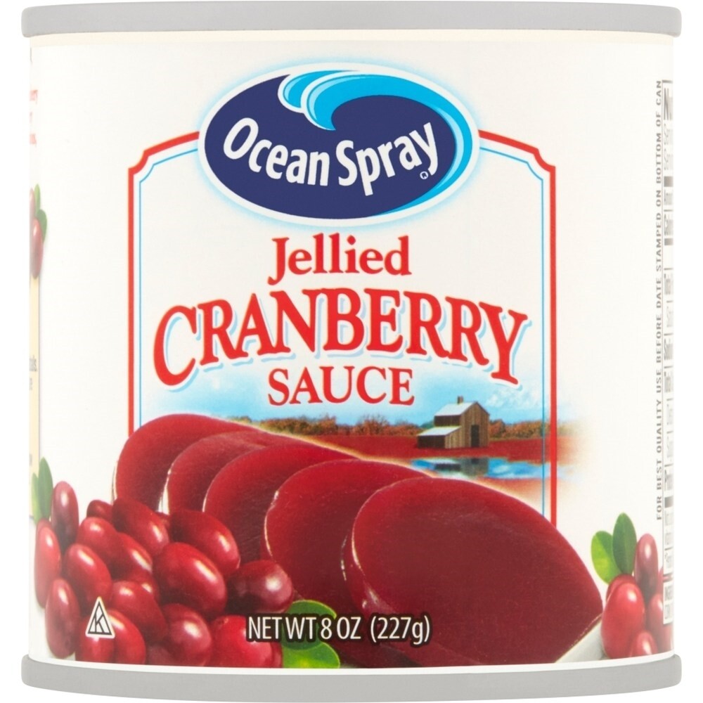 Ocean Spray Cranberry Sauce Jellied, 8 Oz
