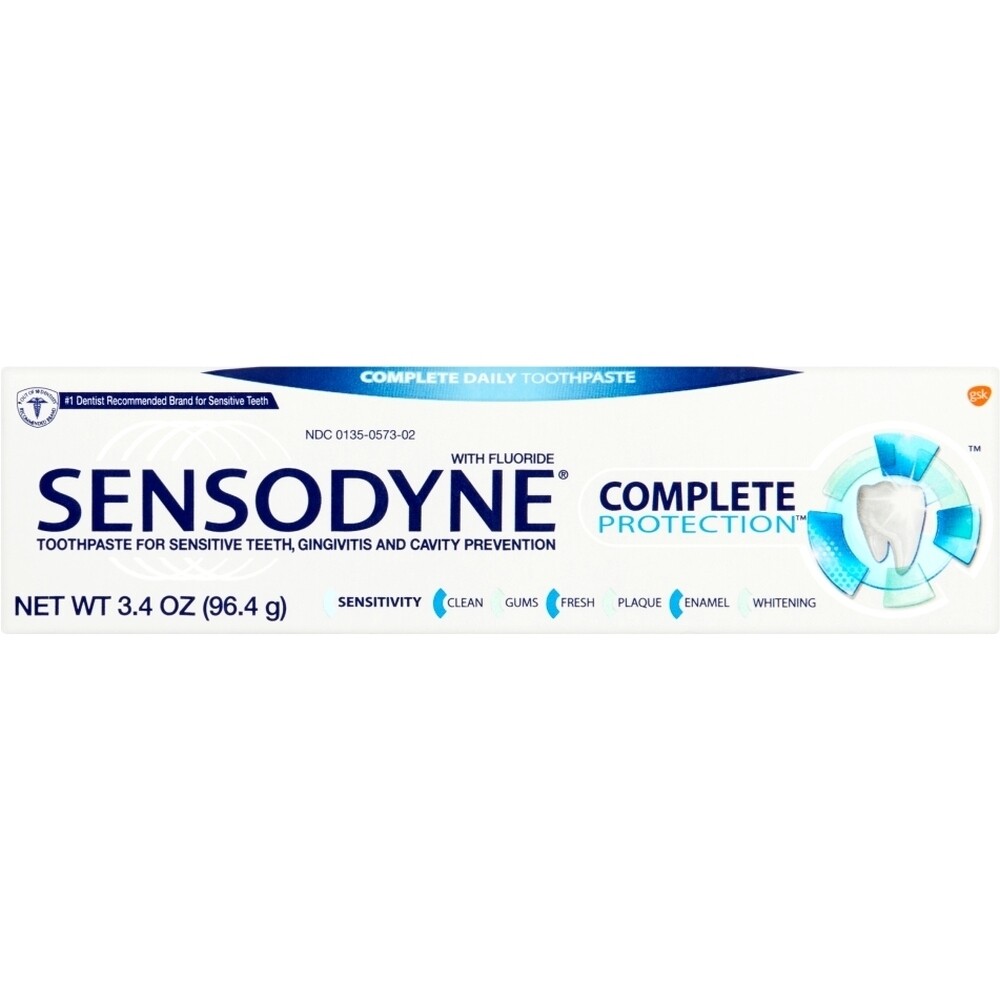 Sensodyne Toothpaste  Complete Protection, 3.4 Oz