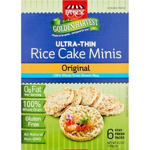 Paskesz Rice Cake Minis Plain Box, 4.2 Oz