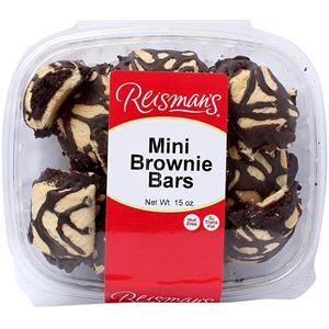 Reisman's Mini Brownie Bars, 14 Oz
