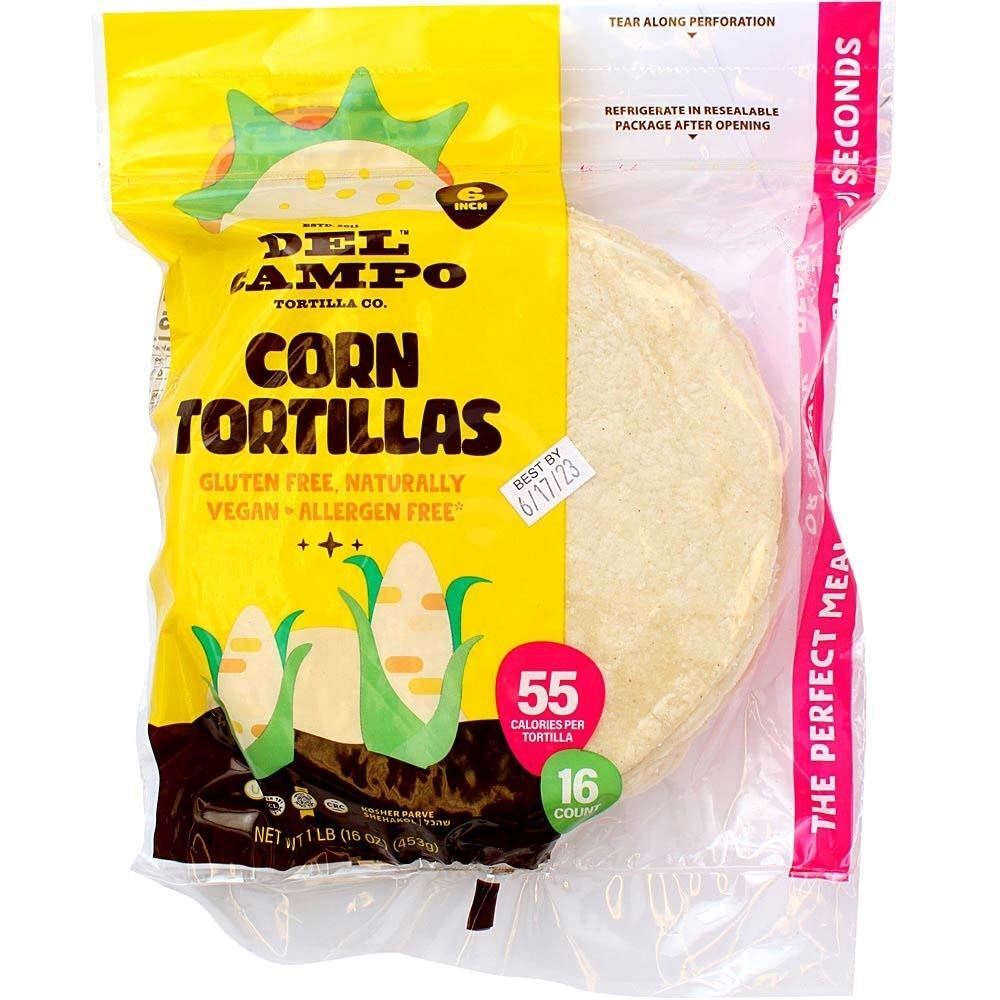 Del Campo Corn Tortillas, 16 Oz