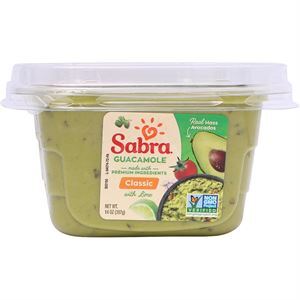 Sabra Guacamole Classic W/Lime, 14 Oz