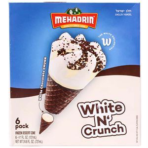 Mehadrin White N' Crunch Bars Family Pack, 6 Pk
