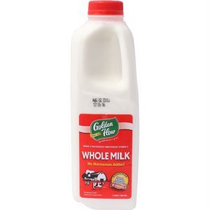 Golden Flow Milk Whole, 32 Oz