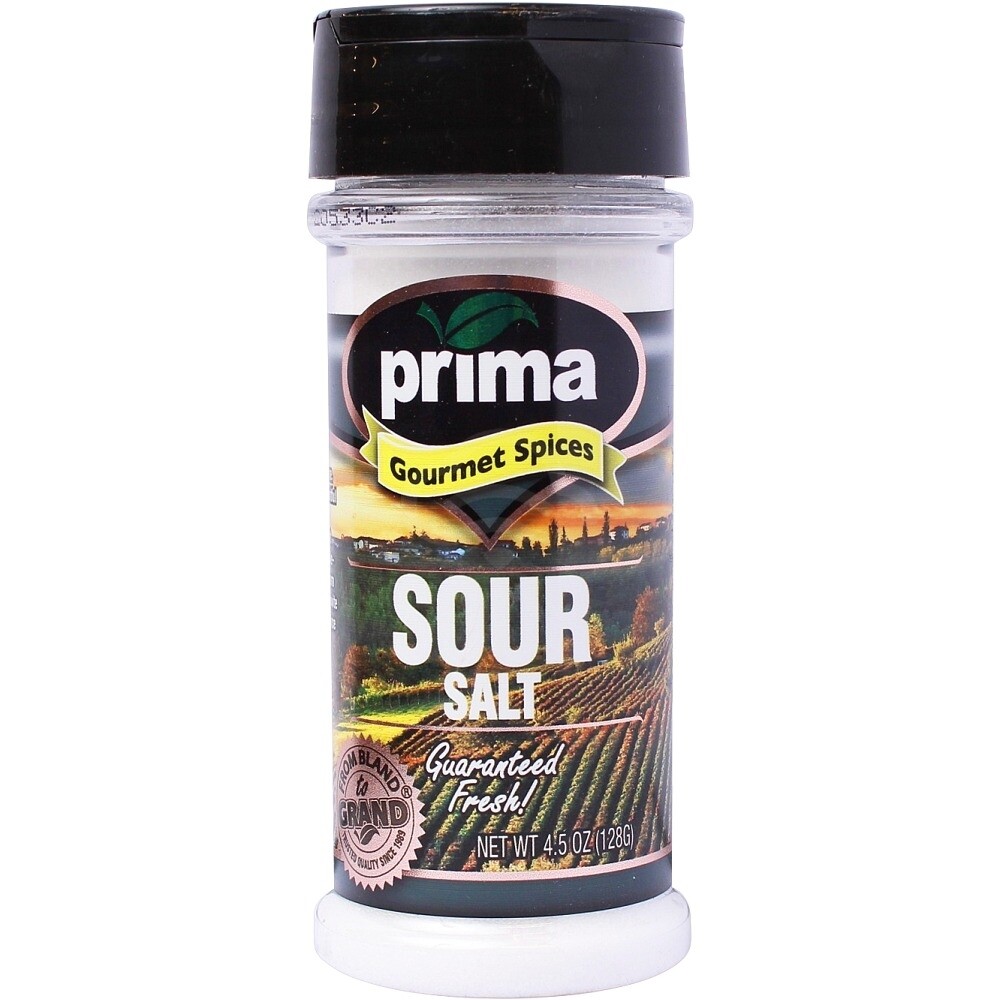 Prima Sour Salt, 4.5 Oz