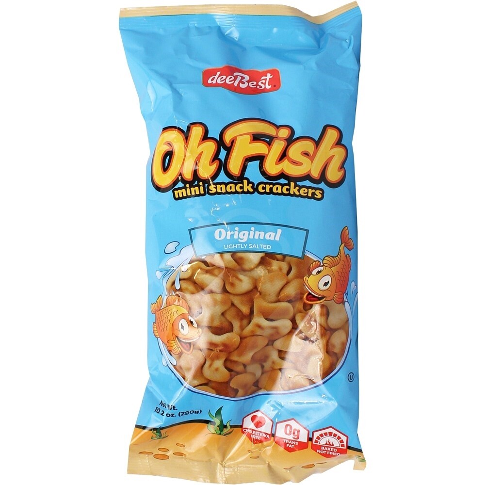 Dee Best Oh Original Fish Snack, 10.2 Oz
