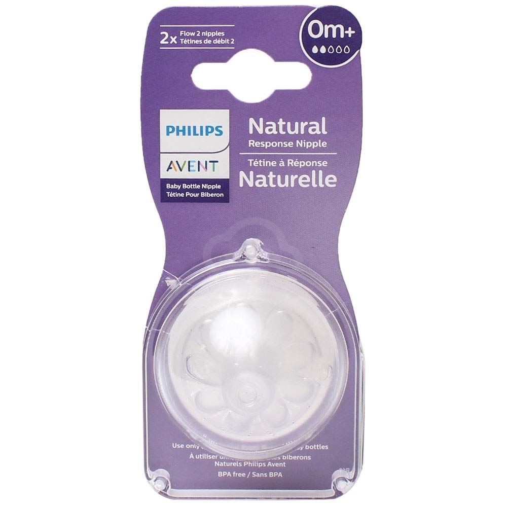 Philips avent natural fashion slow flow nipple