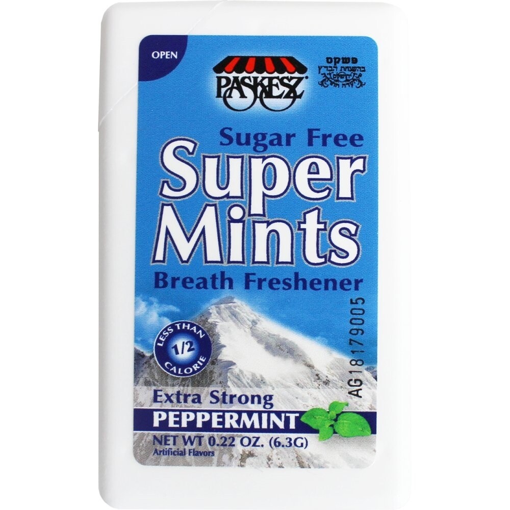 ミスパリス　7Days Paskesz Super Mints Extra Strong Mint | RocklandKosher.com