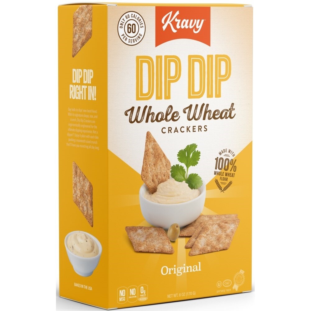 Kravy Dip Dip Ww Crackers, 6 Oz