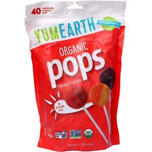 Yummy Earth Organic Lollypops, 8.5 Oz