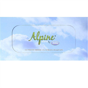 Alpine Facial Tissues 144 Ct 2 Ply