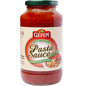 Gefen Pasta Sauce Spicy Marinara, 25 Oz
