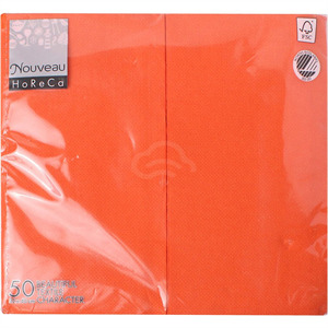 Nouveau Buffet Napkins Nectarine, 50 Pc