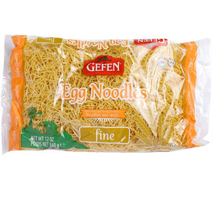 Gefen Egg Noodles Fine, 12 Oz