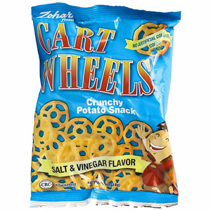 Zohar Cart Wheels Potato Snack Salt