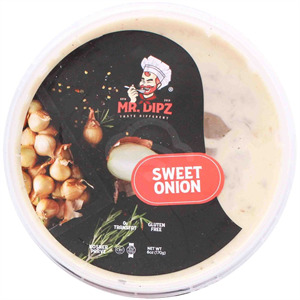 Dipz Sweet Onion Gluten Free Dip, 7 Oz