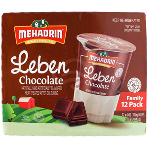 Mehadrin Chocolate Leben 12Pk, 6 Oz