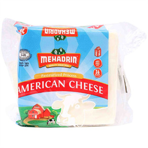 Mehadrin American Cheese 24 Slice, 16 Oz