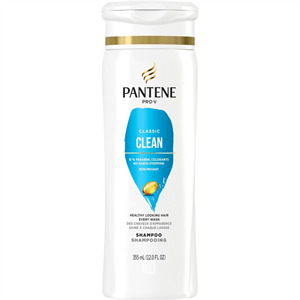 Pantene Classic Clean Shampoo, 12 Oz