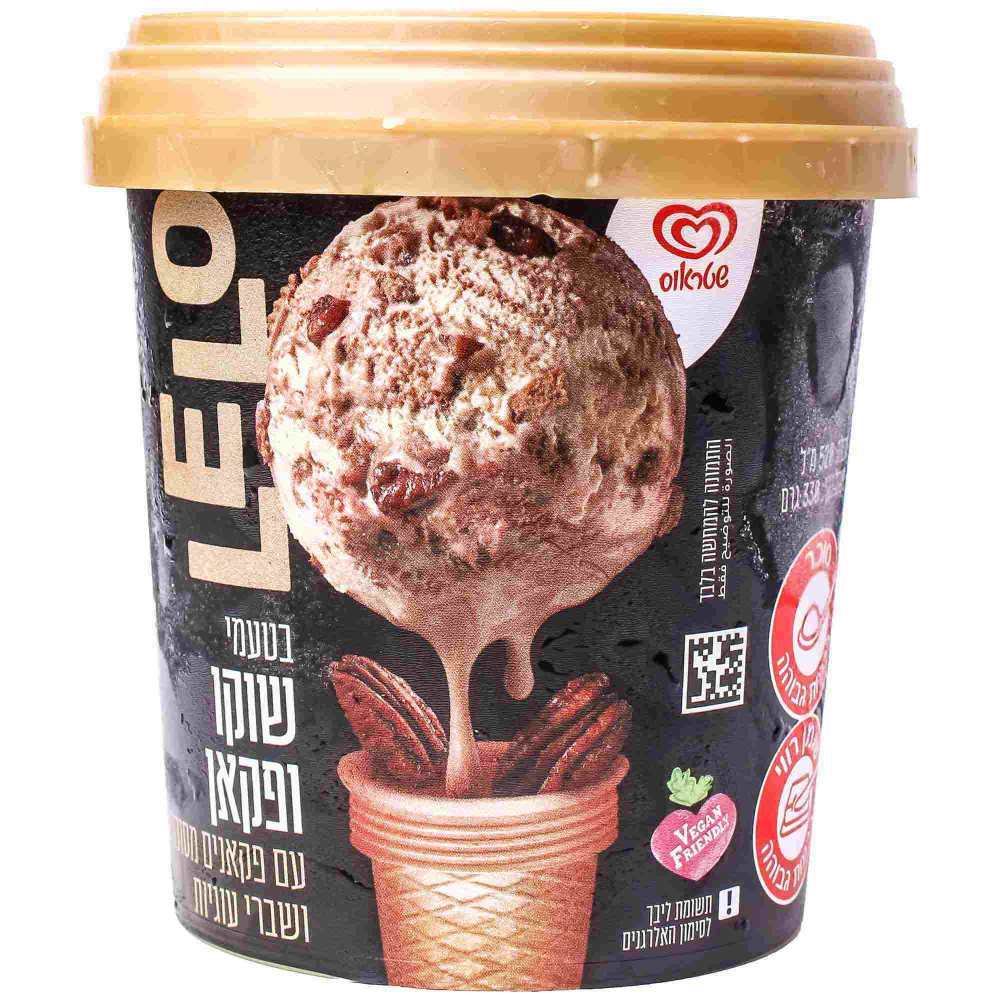 Strauss Lelo Choc Pecan Vf Ice Cream