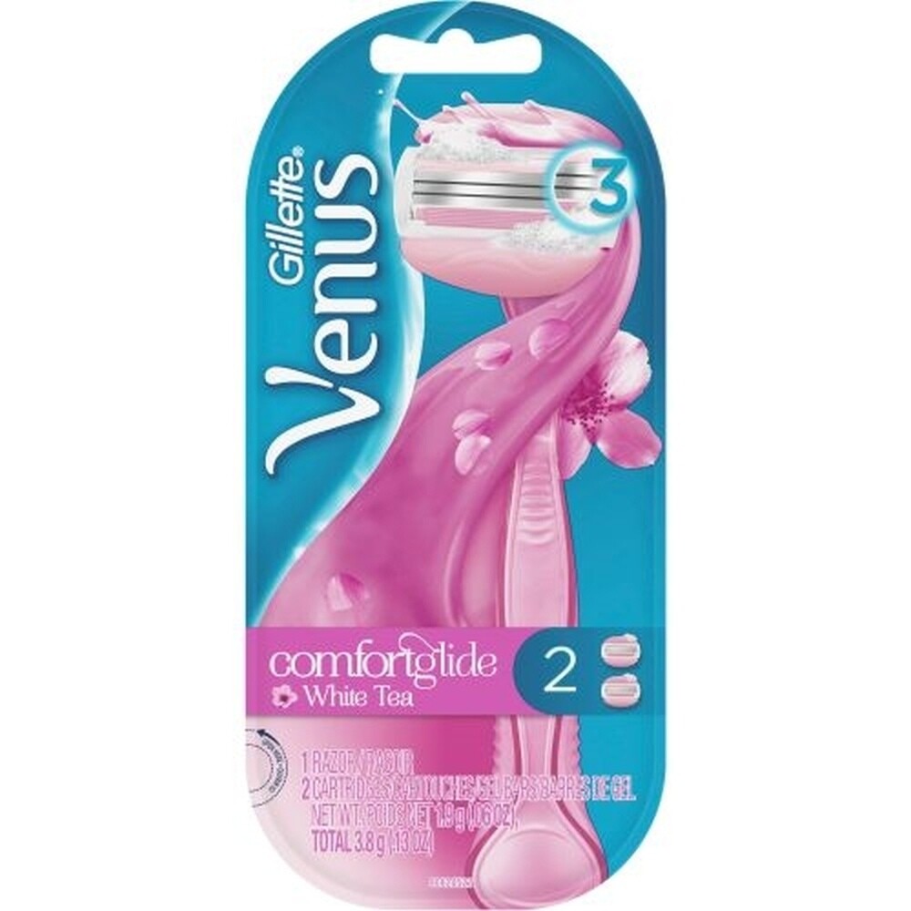 Gillete Venus Comfortglide Razor, 2 Pc