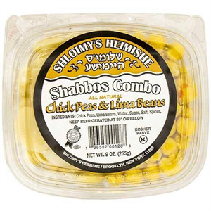 Shloimy's Chick Peas & Lima Beans, 7 Oz