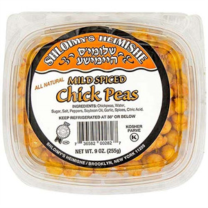 Shloimy's Mild Spiced Chick Peas, 9 Oz