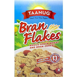 Taanug Bran Flakes, 18 Oz