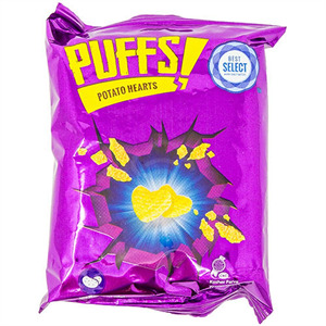 Best Select Puffs Potato Hearts