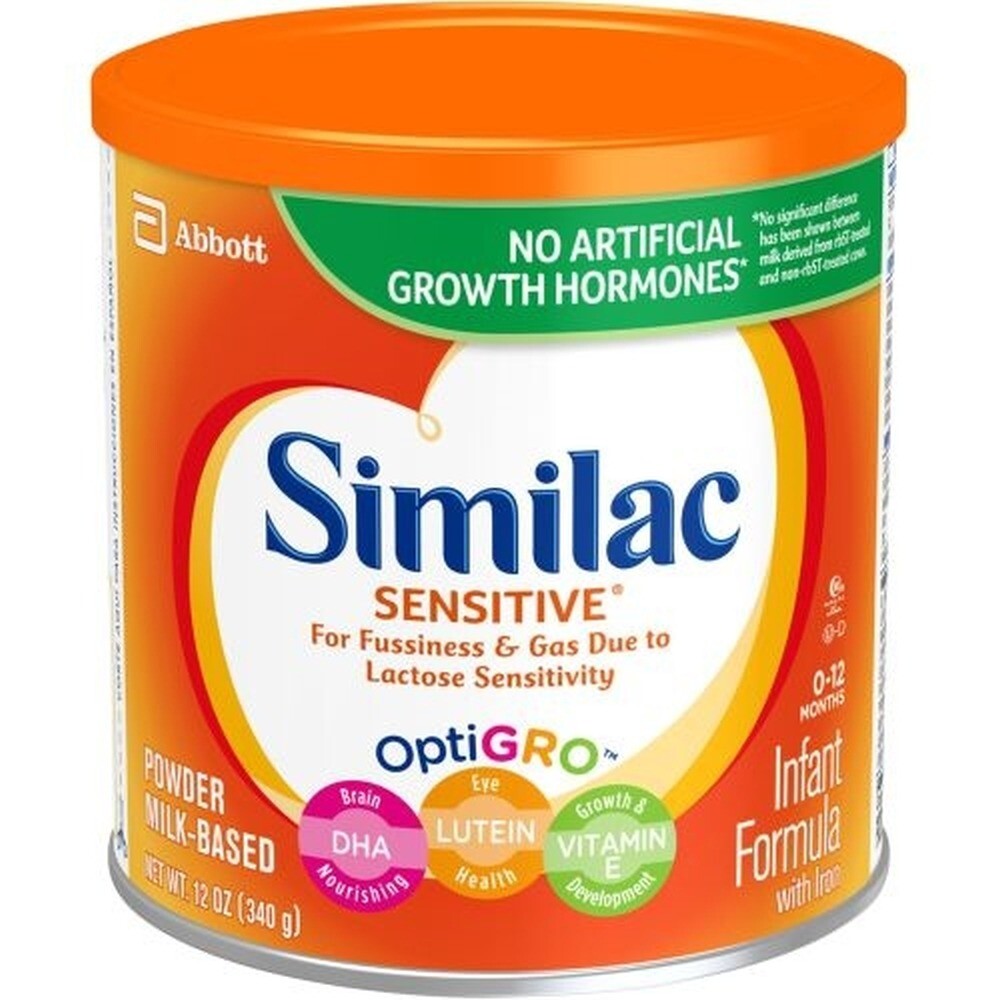 Enfamil Similac Sensitive Lactos Free, Oz RocklandKosher