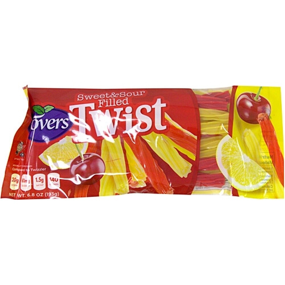 Tovers Sweet & Sour Filled Twists, 10 Oz