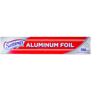 Settings Aluminum Foil, 150 Ft