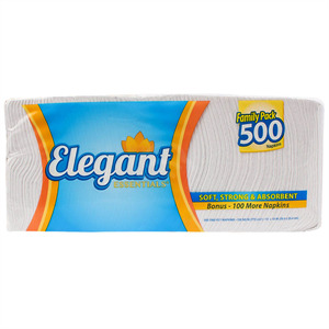 Elegant Lunche Napkins, 500 Ct
