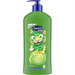 Suave 3 In 1 Shampoo+Conditioner+Bod, 18 Oz