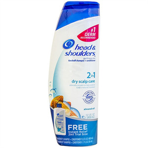 Head & Shoulder Shampoo 2In1 Scalp Care W/ Alm, 14.2 Oz
