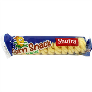 Shufra Braided Corn Snack, 1.75 Oz