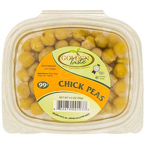 Golden Taste Chick Peas Mini, 4.5 Oz