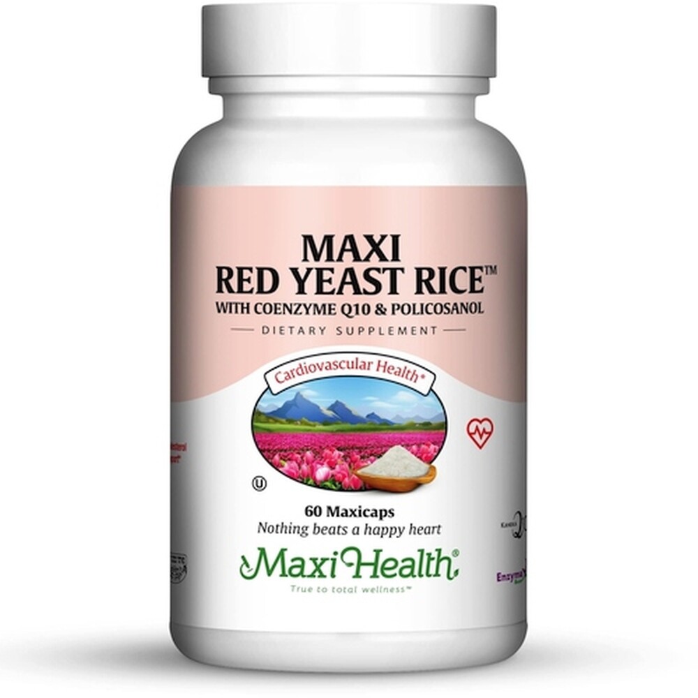 Maxi Health Maxi Red Yeast Rice Complex, 60 Cap
