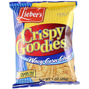 Lieber's Crispy Goodies Original Or Barbecue, 1 Oz