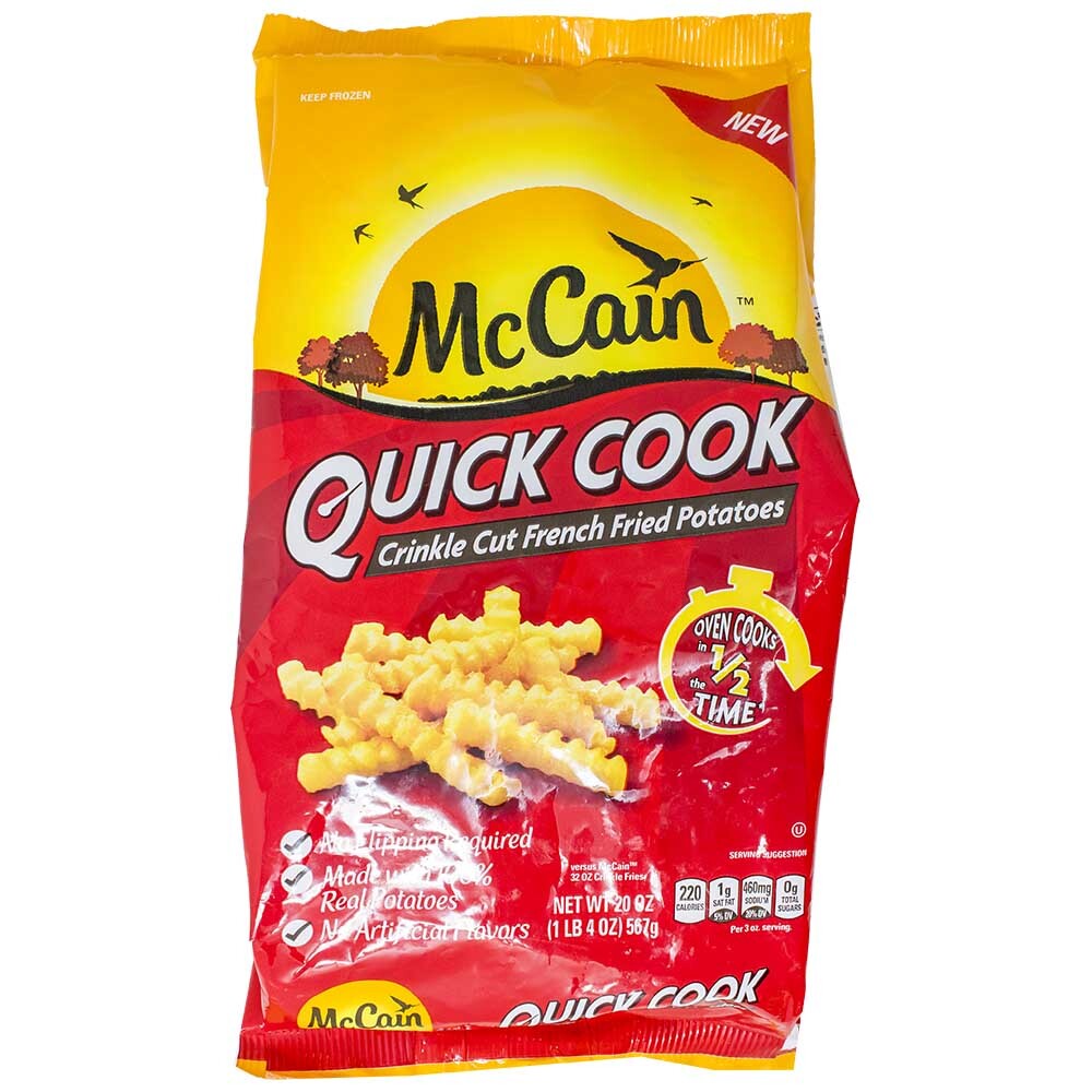 Mccain Quick Cook Fries 3 Kinds, 20 Oz