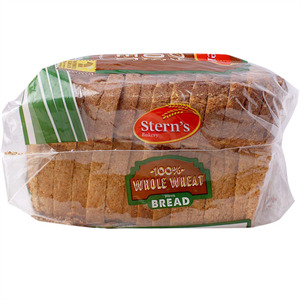 Stern's Stern Whole Wheat Bread 100%, 21 Oz