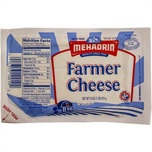 Mehadrin Farmer Cheese 1 Lb., 16 Oz