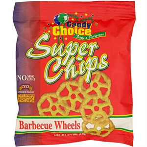 Candy Choice Super Chips Bbq Wheels