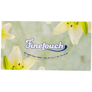 Finetouch Tissue Facial White, 130 Pc