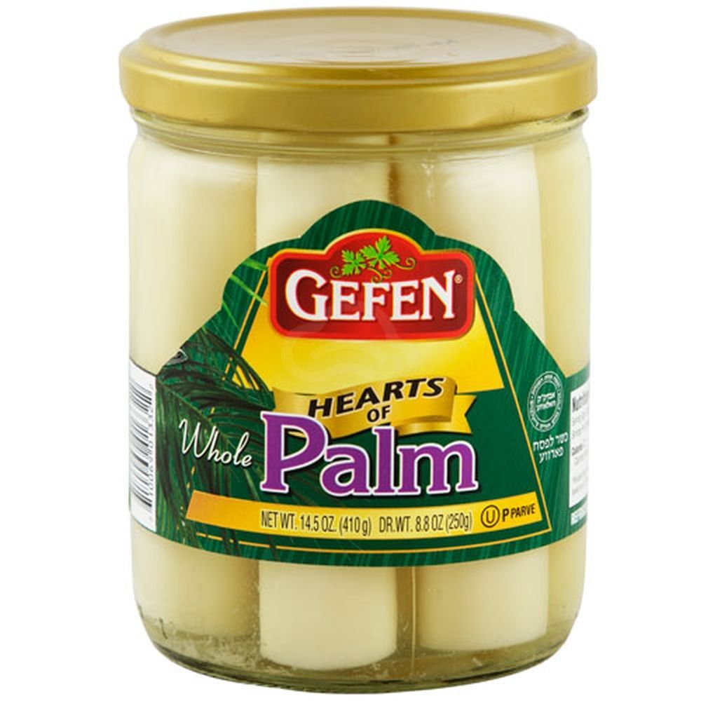 Gefen Hearts Of Palm Jar Whole, 14.5 Oz