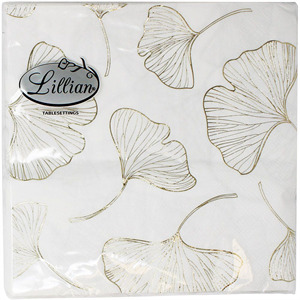 Lillian Napkin Gold, 20 Pc